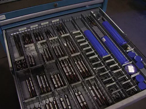 Punch tooling organized image