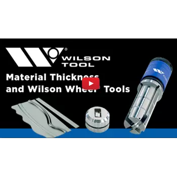 Wheel Tool Tooling on Black Background Image