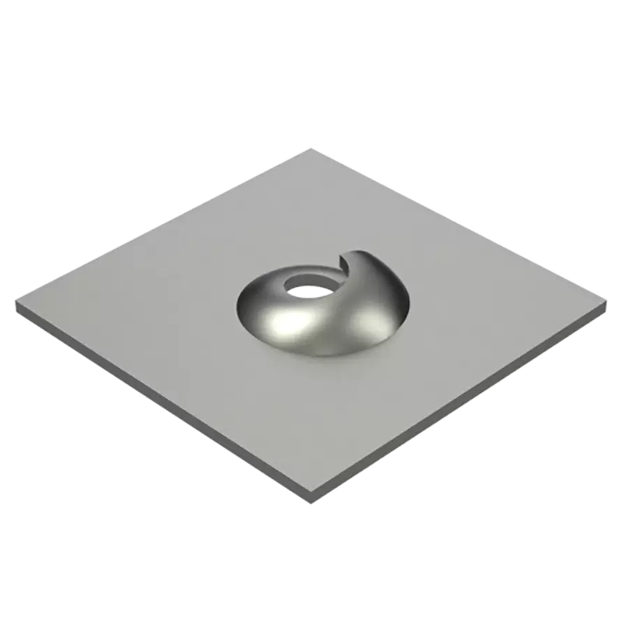 thread form metal sample