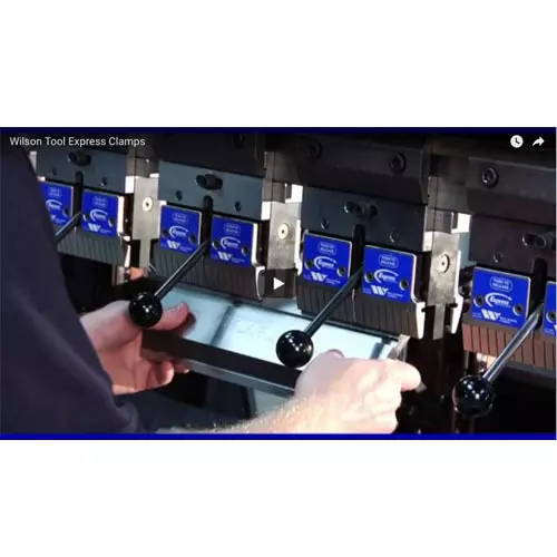 Express Clamps in Press Brake Image