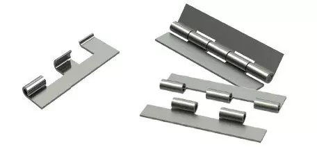 metal sample of a hinge tool from Wilson Tool 