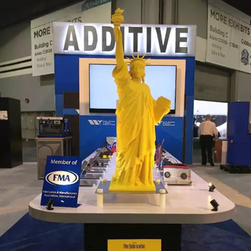 Wilson Tool Additive Display at Fabtech 2018