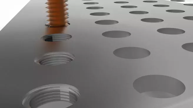 taraudage sur machine, outil de taraudage, tôle