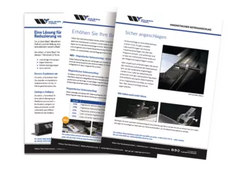 Group of four pesws brake flyers fanned out