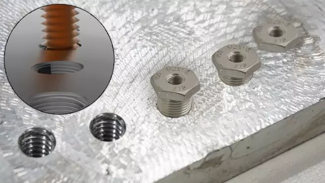 Tapping Sample with Bolts