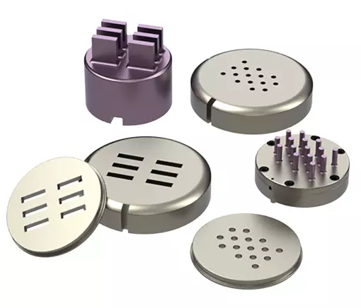 Outils en grappes pour machines à tourelle épaisse