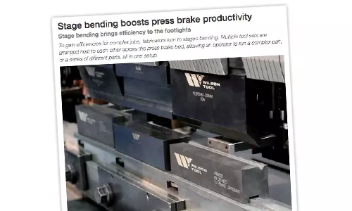 vignette de l’article sur le cintrage par étapes et l’augmentation de la productivité des presses plieuses