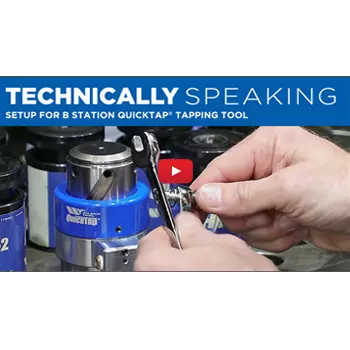QuickTap Tool Setup for B Station