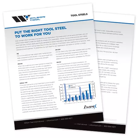 Image du flyer Acier Outil de Impax Tooling Solutions 