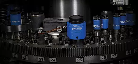 QuickTap tapping tool in turret