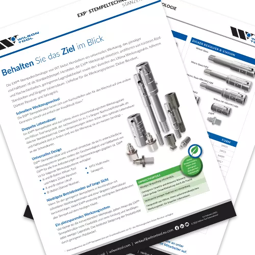 EX Punch Tip Technology for Punching Flyer Image