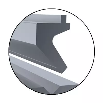 American Conventional Press Brake Tooling in Circle