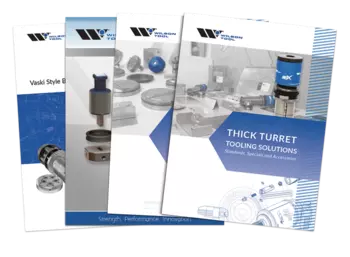 Thumbnails of three punch tooling catalogs