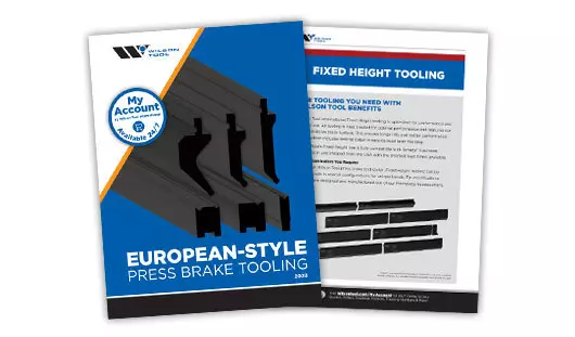 Thumbnail of the European-Style press brake tooling catalog
