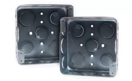 electrical eko boxes with EKOs formed by Wilson Tool tooling