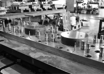 progressive stamping press setup