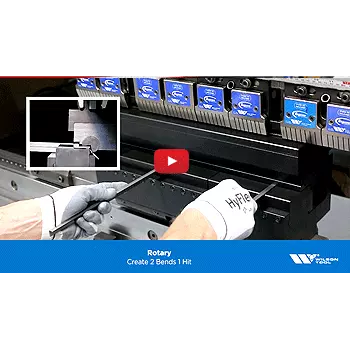Rotary Tool Form Down Press Brake