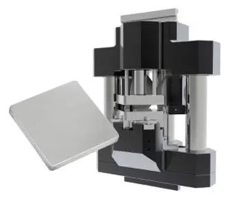 Corner Former Unit with formed Metal Sample