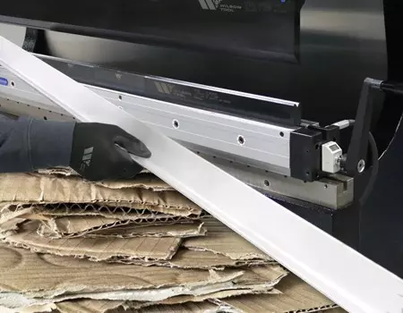 Press Brake Crowning and Cardboard Boxes