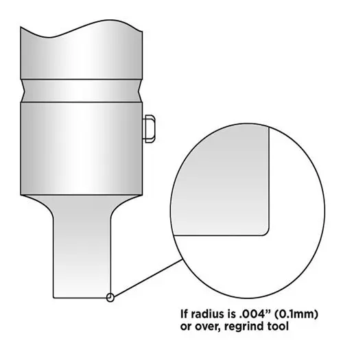  line drawing punch tip image