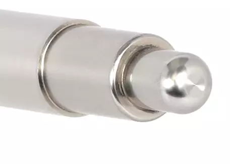 Close up image of round form surface finish