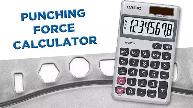 Piercing Tonnage Calculator 