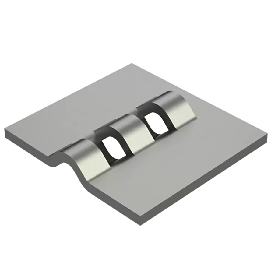 thread loop metal sample