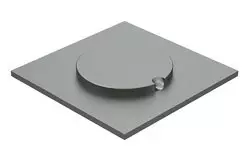 metal sample of eko form in sheet metal