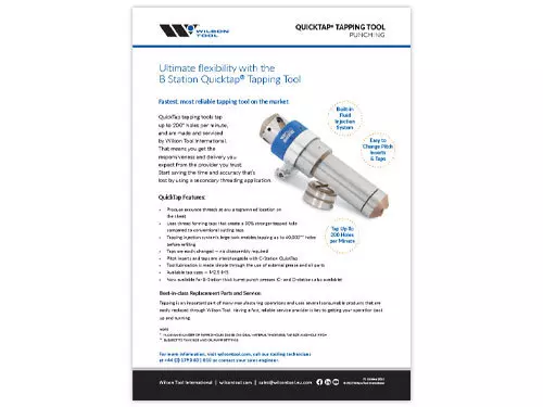 QuickTap B-Station Flyer Thumbnail